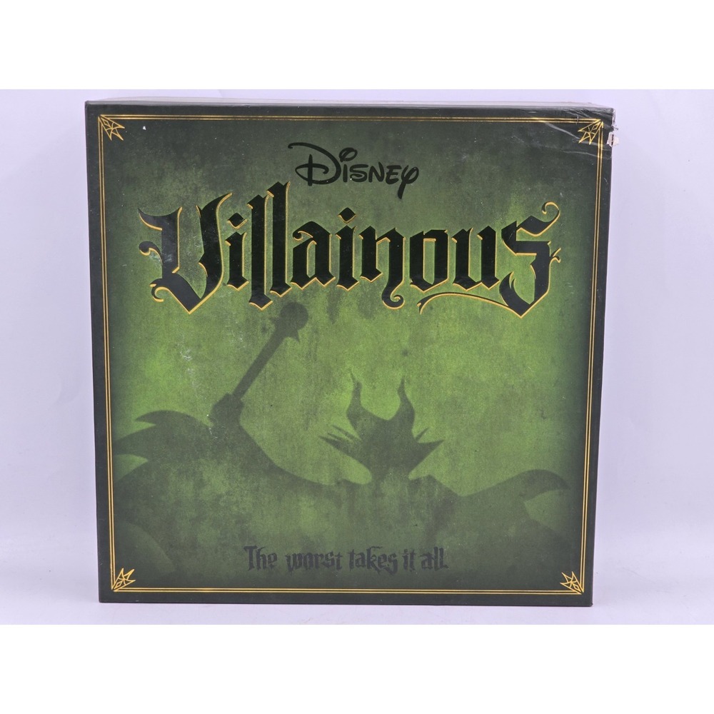 Disney Villainous "The Worst Takes All" Strategy Board Game‎ NEW - Damaged Box